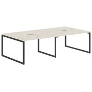 Конференц-стол XTEN-Q XQSCT 2714, сосна эдмонт/антрацит, 2720х1406х750 мм