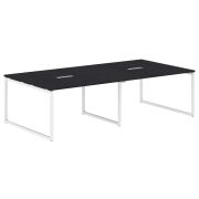 Конференц-стол XTEN-Q XQSCT 2714, дуб юкон/белый, 2720х1406х750 мм