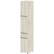 Шкаф колонка с 3-мя глухими малыми дверьми LOFTIS, 40х43, Сосна Эдмонт