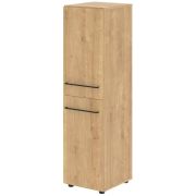 Шкаф колонка с 2-мя глухими малыми дверьми LOFTIS, 40х43, Дуб Бофорд