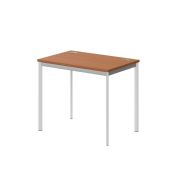 Стол рабочий IMAGO-S 90x60 см, груша ароза/белый