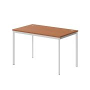 Стол рабочий IMAGO-S 120x72 см, груша ароза/белый