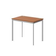 Стол рабочий IMAGO-S 90x60 см, груша ароза/алюминий