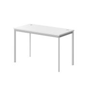 Стол рабочий IMAGO-S 120x60 см, белый/алюминий