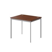 Стол рабочий IMAGO-S 90x72 см, орех французский/алюминий