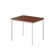 Стол рабочий IMAGO-S 90x72 см, орех французский/белый
