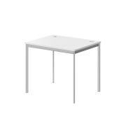Стол рабочий IMAGO-S 90x72 см, белый/алюминий