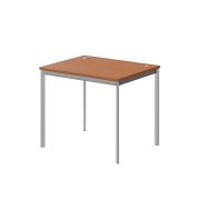 Стол рабочий IMAGO-S 90x72 см, груша ароза/алюминий