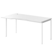 Стол эргономичный левый IMAGO-S 160x90 см, белый