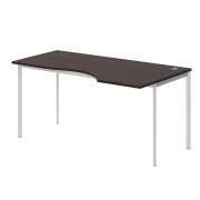 Стол эргономичный правый IMAGO-S 160x90 см, венге магия/белый