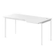 Стол эргономичный правый IMAGO-S 160x90 см, белый