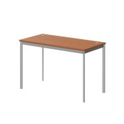 Стол рабочий IMAGO-S 120x60 см, груша ароза/алюминий