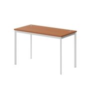 Стол рабочий IMAGO-S 120x60 см, груша ароза/белый
