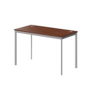 Стол рабочий IMAGO-S 120x60 см, орех французский/алюминий