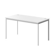 Стол рабочий IMAGO-S 140x72 см, белый/алюминий
