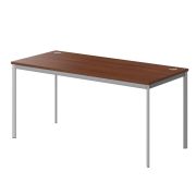 Стол рабочий IMAGO-S 160x72 см, орех французский/алюминий