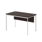 Стол рабочий с фронтальной панелью IMAGO-S 120x72 см, венге магия/белый