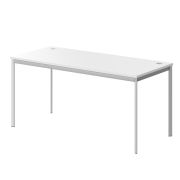 Стол рабочий IMAGO-S 160x72 см, белый/алюминий