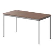 Стол рабочий IMAGO-S 140x72 см, ясень шимо/алюминий