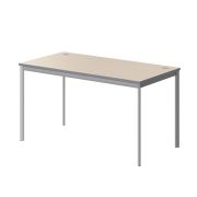 Стол рабочий IMAGO-S 140x72 см, клен мультиплекс/алюминий