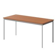 Стол рабочий IMAGO-S 160x72 см, груша ароза/алюминий