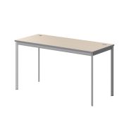 Стол рабочий IMAGO-S 140x60 см, клен мультиплекс/алюминий