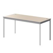 Стол рабочий IMAGO-S 160x72 см, клен мультиплекс/алюминий