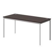 Стол рабочий IMAGO-S 160x72 см, венге магия/алюминий