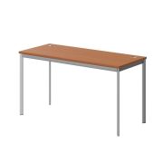 Стол рабочий IMAGO-S 140x60 см, груша ароза/алюминий