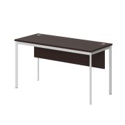 Стол рабочий с фронтальной панелью IMAGO-S 140x60 см, венге магия/белый