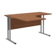 Стол эргономичный левый IMAGO-M 140x120 см, орех французский