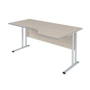 Стол эргономичный правый IMAGO-M 160x90 см, клен/мультиплекс