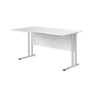 Стол эргономичный левый IMAGO-M 140x90 см, белый