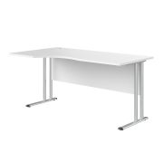 Стол эргономичный левый IMAGO-M 160x90 см, белый