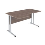 Стол эргономичный левый IMAGO-M 140x90 см, ясень шимо