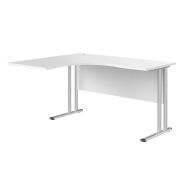 Стол эргономичный левый IMAGO-M 140x120 см, белый