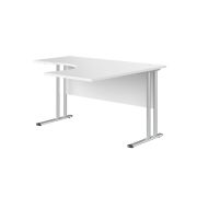 Стол эргономичный правый IMAGO-M 140x120 см, белый