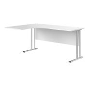 Стол эргономичный левый IMAGO-M 160x120 см, белый