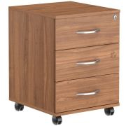 Тумба мобильная IMAGO ТМ-3А, орех французский, 41.2х45х55.1 см