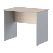 Стол рабочий IMAGO 90х60, клен мультиплекс/Металлик