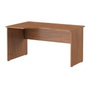 Стол эргономичный левый IMAGO 140x90 см, орех французский