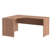 Стол эргономичный левый IMAGO 160x120 см, ясень шимо