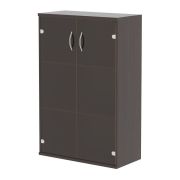 Шкаф средний со стеклом IMAGO, венге магия