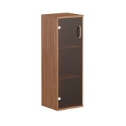 Шкаф средний со стеклом IMAGO, орех французский