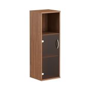 Шкаф средний со стеклом IMAGO, орех французский