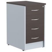 Тумба приставная IMAGO, венге магия/металлик