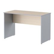 Стол рабочий IMAGO 120x60 см, клен мультиплекс/металлик