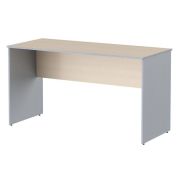 Стол рабочий IMAGO 140x60 см, клен мультиплекс/металлик