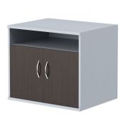 Тумба для оргтехники IMAGO, венге магия/металлик