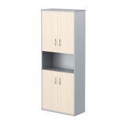 Шкаф высокий IMAGO, клен мультиплекс/Металлик